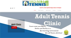 Desktop Screenshot of humboldttennisclub.com